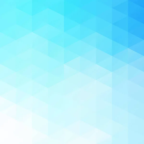 Blue Grid Mosaic Background Creative Design Template — 스톡 벡터