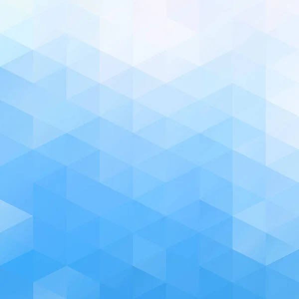 Blue Grid Mosaic Background Creative Design Template — 스톡 벡터