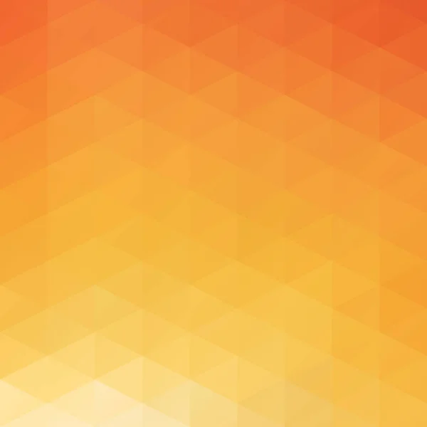 Arrière Plan Mosaïque Grille Orange Modèles Conception Créative — Image vectorielle