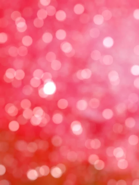 Desfocado Único Abstrato Vermelho Bokeh Luzes Festivas — Fotografia de Stock