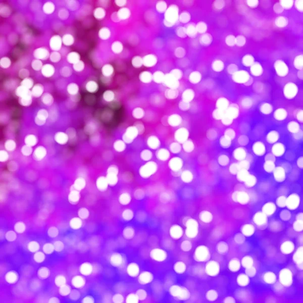 Desfocado Único Abstrato Roxo Bokeh Luzes Festivas — Fotografia de Stock