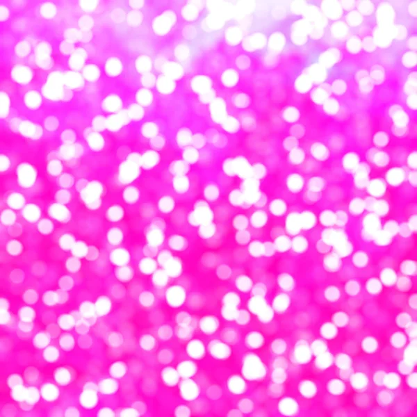 Defocused Unique Abstract Pink Bokeh Festive Lights — Stock Photo, Image