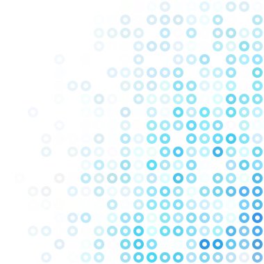 Mavi çörek arka plan, yaratıcı tasarım şablonları