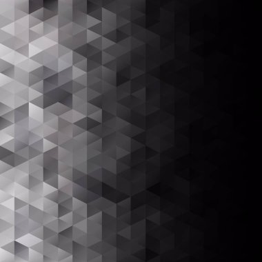 Siyah kılavuz Mozaik arka plan, yaratıcı tasarım şablonları