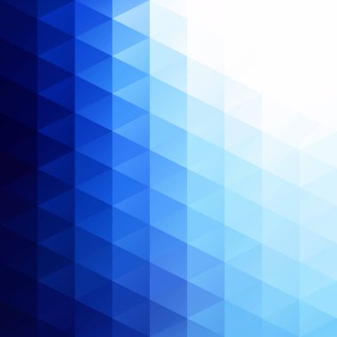 Mavi Izgara Mozaik Arkaplan, Yaratıcı Tasarım Şablonları