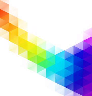 Renkli Izgara Mozaik Arkaplanı, Yaratıcı Tasarım Şablonları