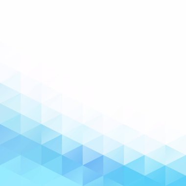 Mavi Izgara Mozaik Arkaplan, Yaratıcı Tasarım Şablonları