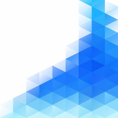 Mavi Izgara Mozaik Arkaplan, Yaratıcı Tasarım Şablonları