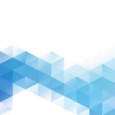 Mavi Izgara Mozaik Arkaplan, Yaratıcı Tasarım Şablonları