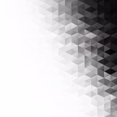 Siyah kılavuz Mozaik arka plan, yaratıcı tasarım şablonları