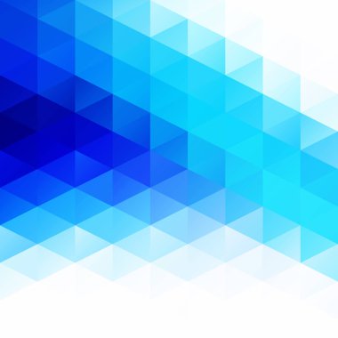 Mavi Izgara Mozaik Arkaplan, Yaratıcı Tasarım Şablonları