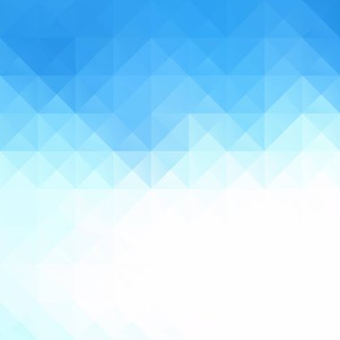 Mavi Izgara Mozaik Arkaplan, Yaratıcı Tasarım Şablonları