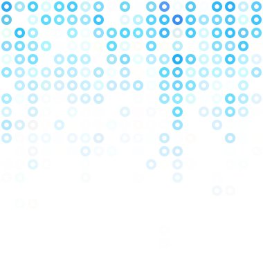 Mavi çörek arka plan, yaratıcı tasarım şablonları