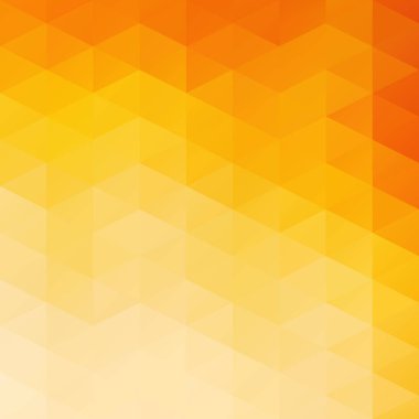 Turuncu Izgara Mozaik Arkaplan, Yaratıcı Tasarım Şablonları