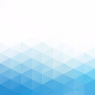 Mavi Izgara Mozaik Arkaplan, Yaratıcı Tasarım Şablonları