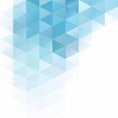 Mavi Izgara Mozaik Arkaplan, Yaratıcı Tasarım Şablonları