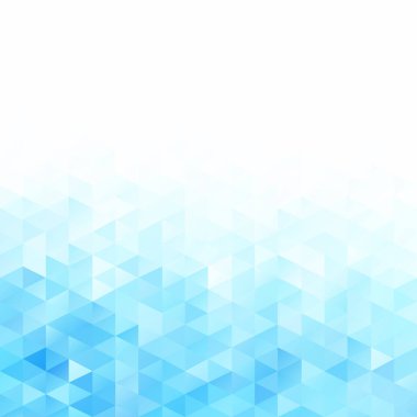 Mavi Izgara Mozaik Arkaplan, Yaratıcı Tasarım Şablonları