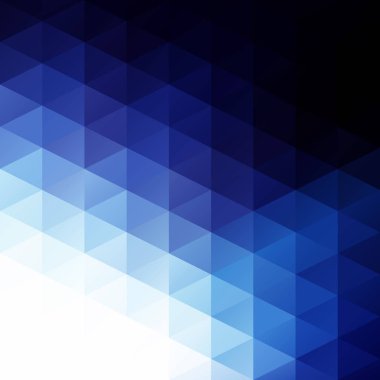 Mavi Izgara Mozaik Arkaplan, Yaratıcı Tasarım Şablonları