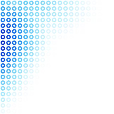 Mavi çörek arka plan, yaratıcı tasarım şablonları