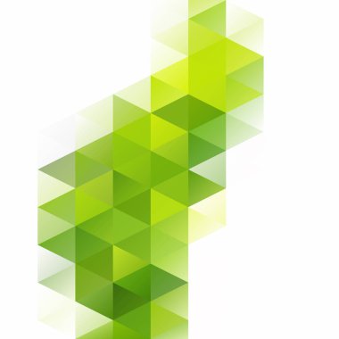 Yeşil Izgara Mozaik Arkaplan, Yaratıcı Tasarım Şablonları