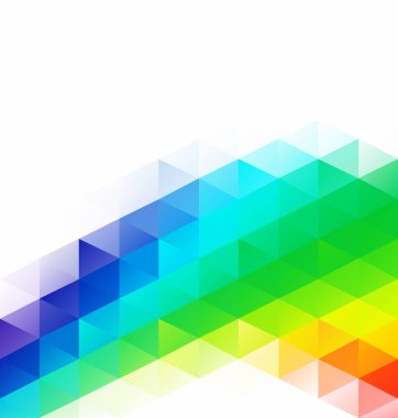 Renkli Izgara Mozaik Arkaplanı, Yaratıcı Tasarım Şablonları