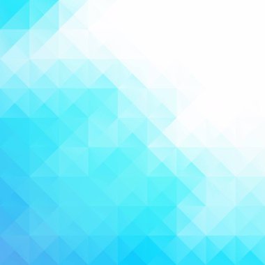 Mavi Izgara Mozaik Arkaplan, Yaratıcı Tasarım Şablonları