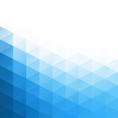 Mavi Izgara Mozaik Arkaplan, Yaratıcı Tasarım Şablonları