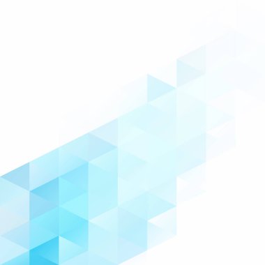 Mavi Izgara Mozaik Arkaplan, Yaratıcı Tasarım Şablonları