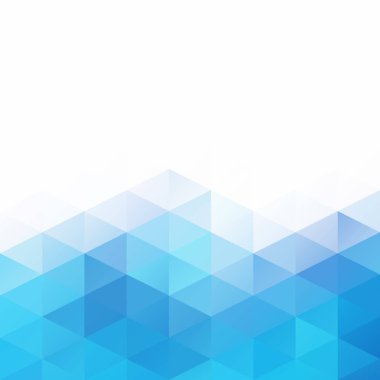 Mavi Izgara Mozaik Arkaplan, Yaratıcı Tasarım Şablonları