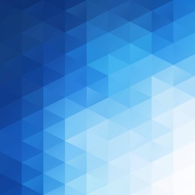 Mavi Izgara Mozaik Arkaplan, Yaratıcı Tasarım Şablonları