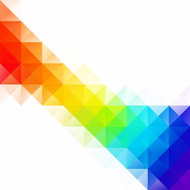 Renkli Izgara Mozaik Arkaplanı, Yaratıcı Tasarım Şablonları