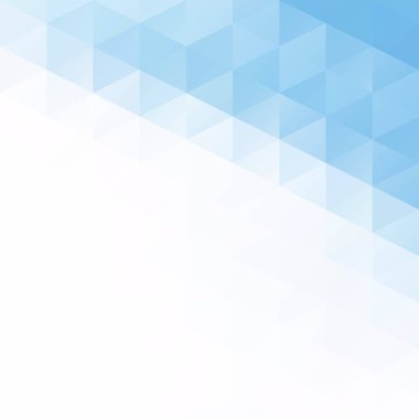 Mavi Izgara Mozaik Arkaplan, Yaratıcı Tasarım Şablonları