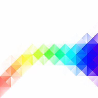 Renkli Izgara Mozaik Arkaplanı, Yaratıcı Tasarım Şablonları