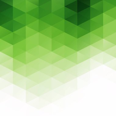 Yeşil Izgara Mozaik Arkaplan, Yaratıcı Tasarım Şablonları