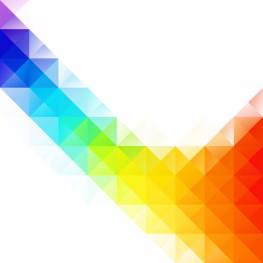 Renkli Izgara Mozaik Arkaplanı, Yaratıcı Tasarım Şablonları