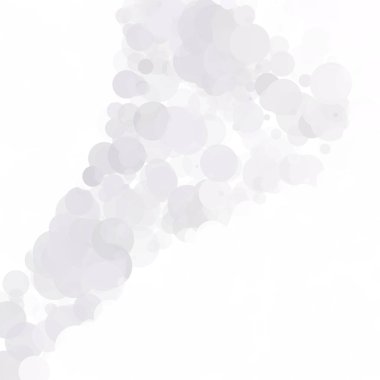 Kabarcıklar benzersiz gri beyaz parlak vektör arka plan