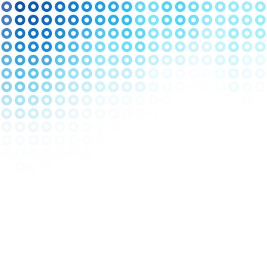 Mavi çörek arka plan, yaratıcı tasarım şablonları