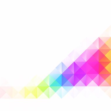 Renkli Izgara Mozaik Arkaplanı, Yaratıcı Tasarım Şablonları