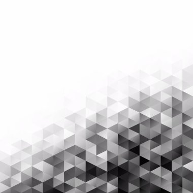 Siyah kılavuz Mozaik arka plan, yaratıcı tasarım şablonları