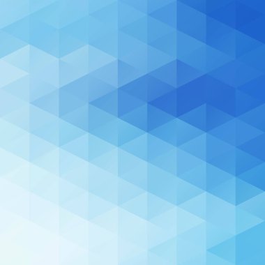 Mavi Izgara Mozaik Arkaplan, Yaratıcı Tasarım Şablonları