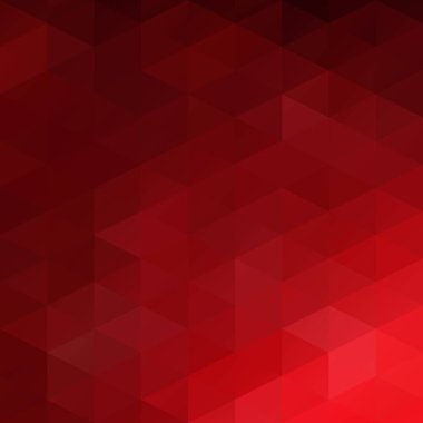 Kırmızı kılavuz Mozaik arka plan, yaratıcı tasarım şablonları