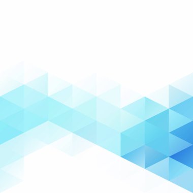 Mavi Izgara Mozaik Arkaplan, Yaratıcı Tasarım Şablonları