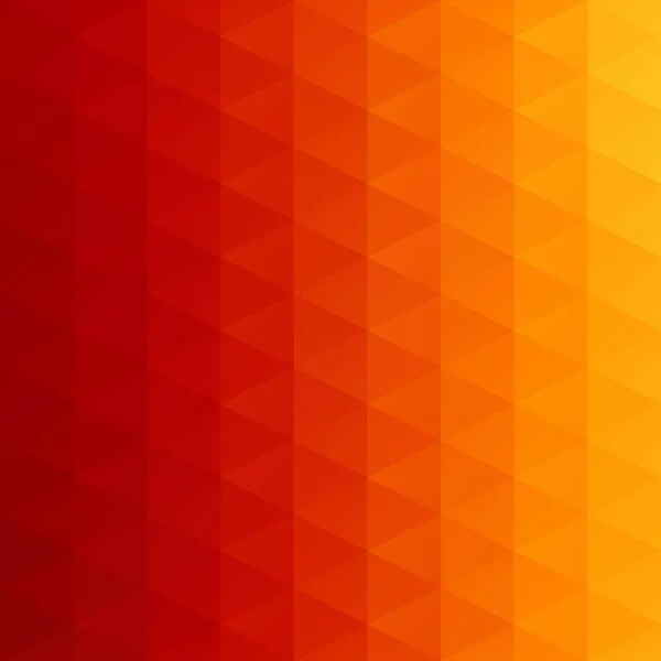 オレンジグリッドモザイク背景 クリエイティブデザインテンプレート — ストックベクタ