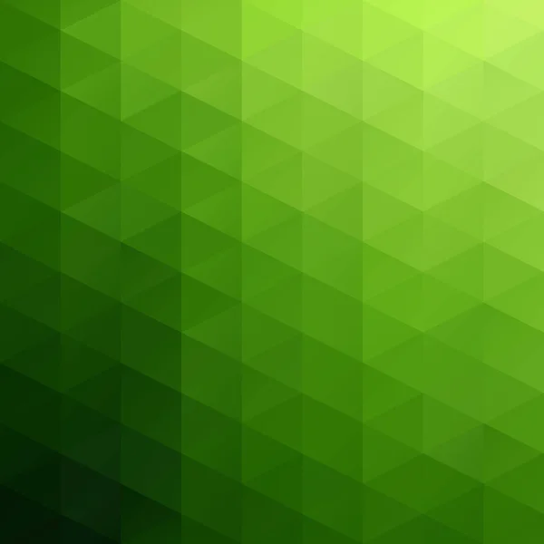 Green Grid Mosaic Background Creative Design Templates — Stock Vector