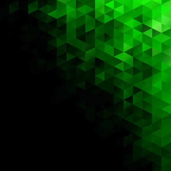 Green Grid Mosaic Background Μοντέλα Δημιουργικού Σχεδιασμού — Διανυσματικό Αρχείο