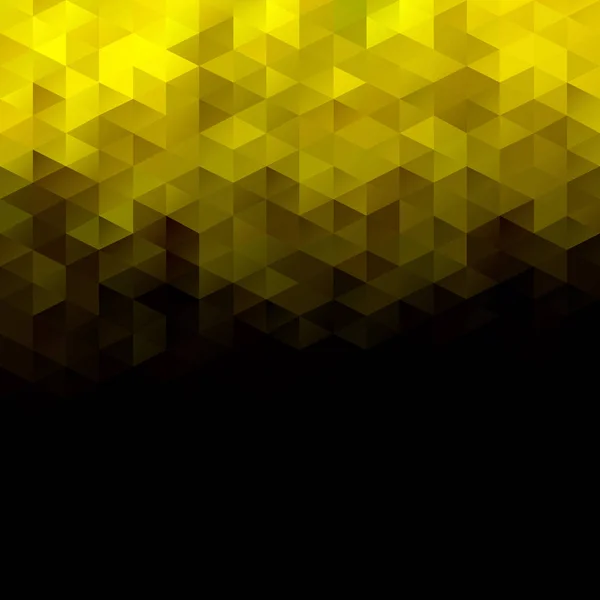 Κίτρινο Πλέγμα Ψηφιδωτό Φόντο Δημιουργικά Πρότυπα Σχεδιασμού — Διανυσματικό Αρχείο