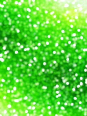 Ufuk benzersiz Soyut Yeşil Bokeh şenlikli ışıklar