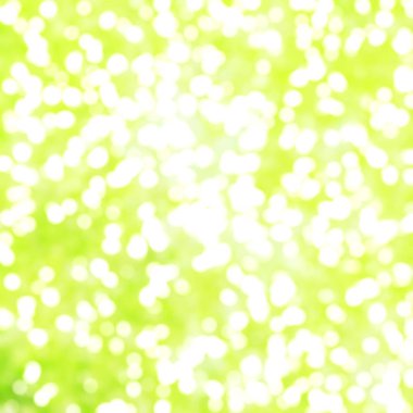 Ufuk benzersiz Soyut Yeşil Bokeh şenlikli ışıklar