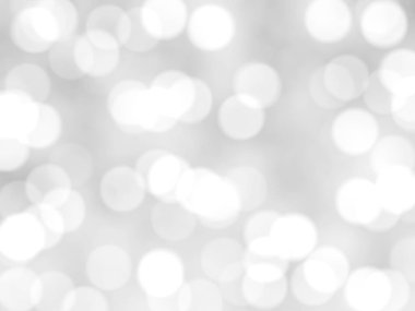 Ufuk benzersiz soyut gri beyaz Bokeh şenlikli ışıklar