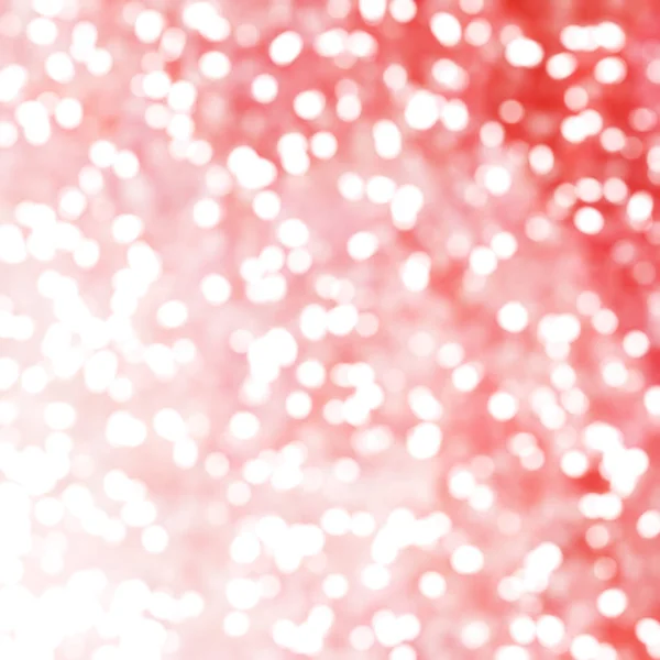 Desfocado Único Abstrato Vermelho Bokeh Luzes Festivas — Fotografia de Stock